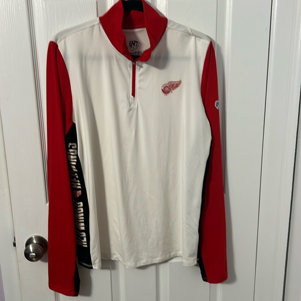 Long sleeve 3/4 zip shirt